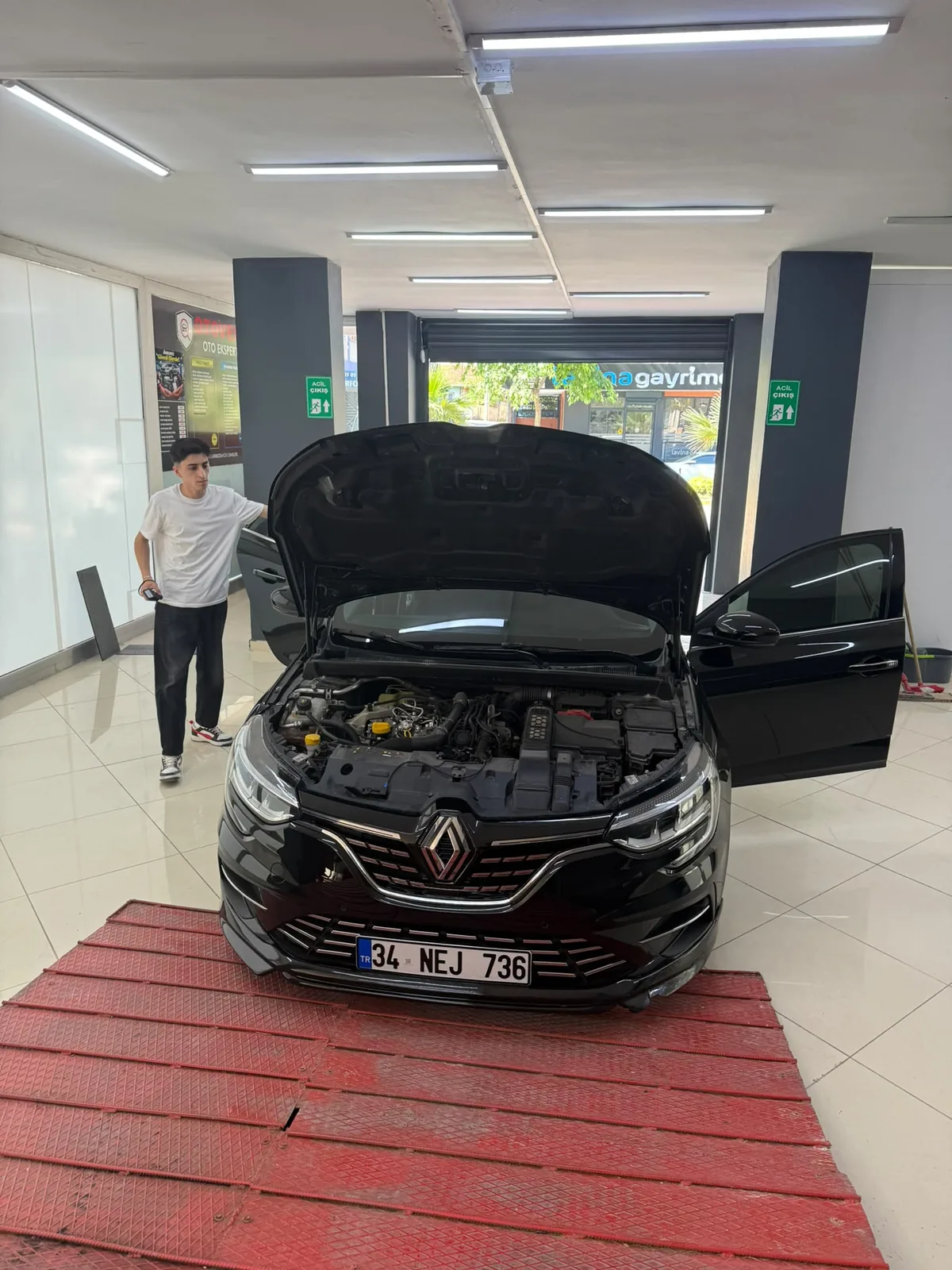 Renault Megane motor kontrolü